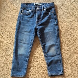 Levi's Mini Mom Adjustable Jeans Size 4 Girls